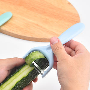 ที่ปอกผักผลไม้เอนกประสงค์ ยี่ห้อหยางเจียง 4 ชิ้น สีฟ้า-เขียว 14.3 ซม. ล้างด้วยมือเท่านั้น - Product Image 4