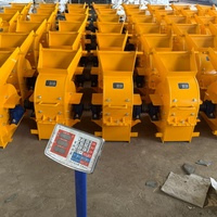 Petit concasseur à marteaux diesel pour l'extraction d'or, machine de concassage de pierres, équipement de concassage d'or 130 kg à vendre