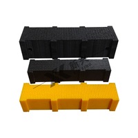 Blocs de stabilisation en plastique UHMWPE à emboîtement robustes pour la stabilisation de grues, les opérations de sauvetage et le soutien de machines lourdes