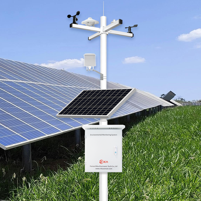 RK900-01 Meteorological Wireless Automatic Weather Station OEM IP65 for Agricultural Solar Power Greenhouse Industrial