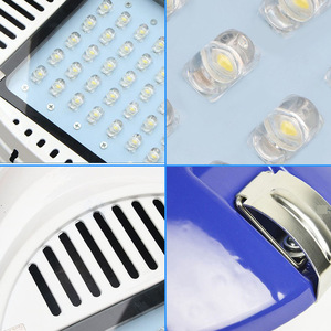 ไฟถนน LED อลูมิเนียมอัลลอยด์ กันน้ำ IP65 แสงขาว 5000K ใช้ไฟ AC 220V แบบกระจายแสง Type III รับประกัน 10 ปี พร้อมเซ็นเซอร์ตรวจจับความเคลื่อนไหว - Product Image 5