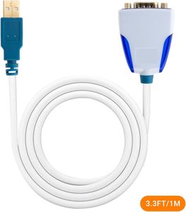 Câble USB vers RS232 Série Premium US232R-100-BULK, Connecteur DB9M, 1m avec LED TXD/RXD 10cm US232R100BULK - Product Image 5