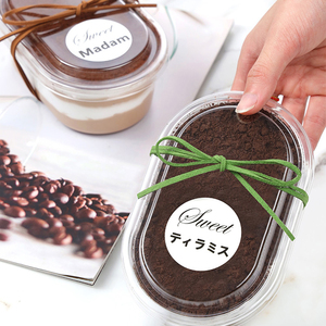 Wholesale Plastic Food <strong>Containers</strong> Disposable Takeaway Dessert Mini Mousse Cake Pudding Packaging Transparent Ja - Product Image 3