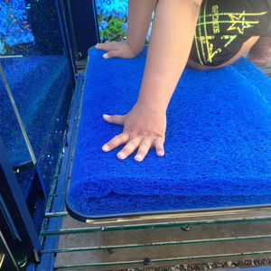 Alfombrilla de Filtro Moderna de Plástico Azul para Acuario Koi Matala - Product Image 5