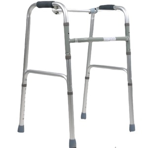 Walking <b>Frame</b> Aluminum Alloy Four Legged <b>Walker</b> For Elderly Assistance Mobility Aid - Product Image 2