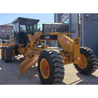 Niveleuse à moteur Caterpillar 140H d'occasion à vendre, faible nombre d'heures de fonctionnement, Caterpillar d'occasion 12G 12H 12K 14K 14H 14G 120K 120H 120G 140K 140G