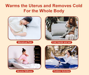 月经补片用于月经来潮的热补片便携式时期女性身体温暖热疗补片 - Product Image 5