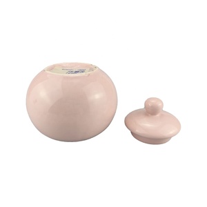 Pot de sucre en forme de boule en porcelaine, Pot de sucre avec couvercle <span class=keywords><strong>sucrier</strong></span> en céramique de ml - Product Image 6