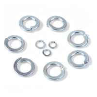 High Quality Carbon Steel Spring Washer, Anti-loosing Lock Washer for Fastening Connection