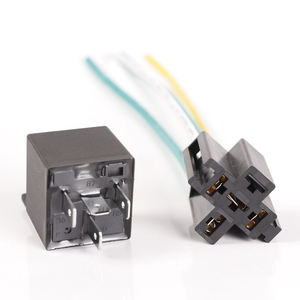 नए भोजन 5 पिन ऑटो रिले कनेक्टर एगस्नू<span class=keywords><strong>2</strong></span> संपर्क 12 वी/24v 27vdc अधिकतम वोल्टेज 40 ए वर्तमान 10 एमएस प्रतिक्रिया सार्वभौमिक फिटमेंट - Product Image 4