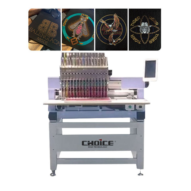 GC-A1201-ASP 450*350mm Single Head Automatic Computerized Embroidery Sewing Machine New Industrial for Home Use Core Motor