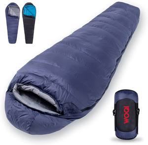 WOQI مخصص شعار اللون <span class=keywords><strong>3</strong></span> مواسم الجلد ودية الثقيلة عالية الجودة القطن مخيم النوم حقيبة مع حقيبة حمل للسفر - Product Image 2