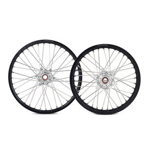 Juego de <span class=keywords><strong>Ruedas</strong></span> Delanteras y Traseras NICECNC 21 18 Pulgadas DOT con Llantas y Mazas para <span class=keywords><strong>KTM</strong></span> 250 350 450 SXF XCF 2008-2021 - Product Image 2