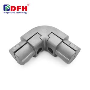 Fabrik Präzisions produktion Aluminium Vierkant rohr verbinder Zweiwege 90-Grad-Innenverbindung - Product Image 1