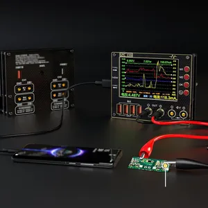 C09 Ampe kế dạng sóng kỹ thuật số hai kênh I2C 0-40V Đầu vào cho điện thoại di động Sửa chữa thiết bị điện tử Đo dòng điện/điện áp/nhanh - Product Image 3