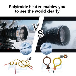 <span class=keywords><strong>Film</strong></span> chauffant 5V pour le dégivrage des véhicules électriques, des drones et des objectifs d'appareil photo |   Coussin thermique flexible PI - Product Image 3