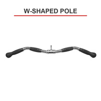 Accessoires d'équipement de fitness Attache de câble à presser Poignée en V avec barre rotative pour corde triceps rotative