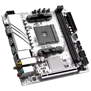 สำหรับ jginyue มาเธอร์บอร์ด Mini ITX AM4 <span class=keywords><strong>B550</strong></span>สนับสนุนหน่วยประมวลผล Ryzen R5 4000/5000ซีรีส์ DDR4แรม PCI-E 4.0 B550i การเล่นเกม - Product Image 3