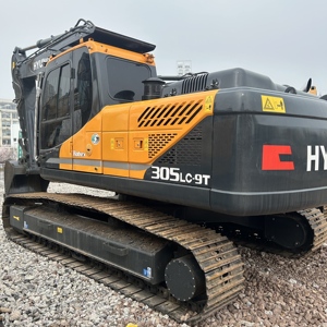 Excavadora de cadenas grande Hyundai 305LC-9T de segunda mano, excavadora usada de 30 toneladas, excavadora hidráulica Hyundai 305 305-9t en venta - Product Image 2