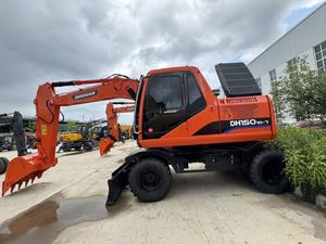 Excavatrice d'occasion Doosan DH150W-7 à vendre, 12,9 tonnes, fabriquée en Corée du Sud, bon état, importée avec emballage d'origine - Product Image 2