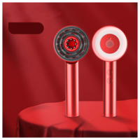 Brosse de massage électrique portative multifonctionnelle sans fil à lumière rouge Shiatsu en silicone pour le cuir chevelu et la croissance des cheveux