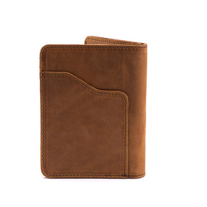 Funda de cuero para pasaporte, con posibilidad de imprimir el logotipo, porta documentos multifuncional para comercio exterior, porta billetes y pasajes de viaje. - Product Image 5