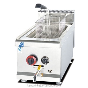 Fritadeira Elétrica de Aço Inoxidável com Tanque Duplo para Batatas Fritas e Frango, com Termostato, a Gás, para Fritura Profunda - Mais Vendida - Product Image 3
