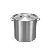 Ensemble de marmites à soupe chaudes en acier inoxydable robuste de style OEM 03/04/05 pour cuisine de restaurant