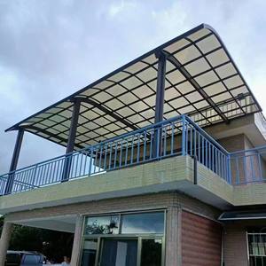 40*60 Aluminum Frame Window Door Polycarbonate PC Rain Awnings <strong>Canopy</strong> Price for <strong>Porch</strong> Awning - Product Image 4