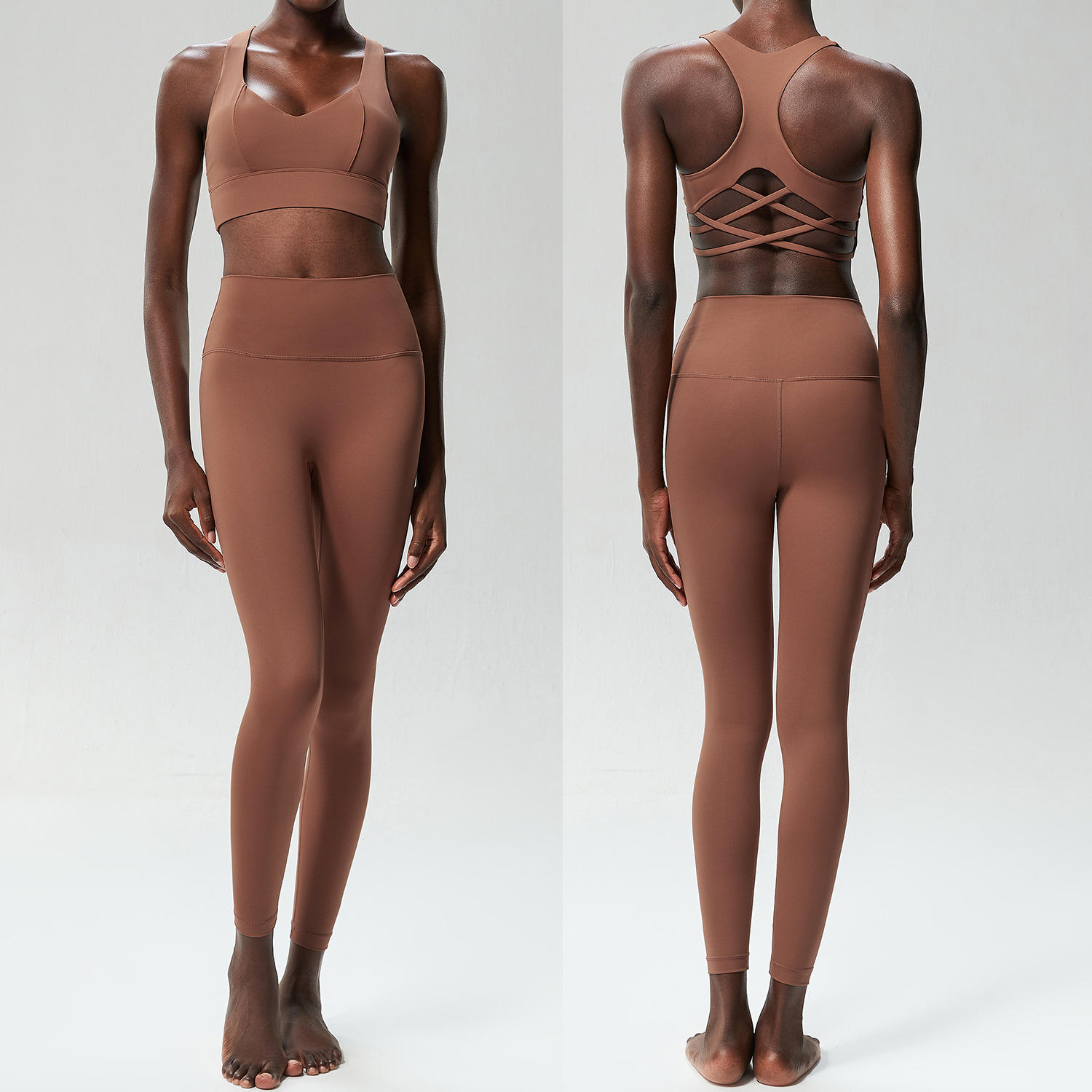 สีน้ำตาล