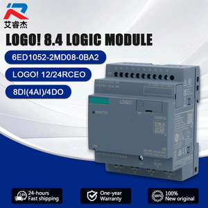 SI-EMENS โลโก้ของแท้ใหม่! 8.4 12/24RCEO โมดูลลอจิกโฮสต์ 6ED1052-2MD08-0BA2 ตัวควบคุมโปรแกรม PLC 6ED10522MD080BA2 - Product Image 1