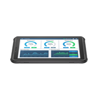 Casing Tablet Tangguh Anti-guncangan IP54 Anti-silau Anti-minyak Anti-sidik jari 5000mAh Pengontrol Kalibrasi Instrumen Tablet Android