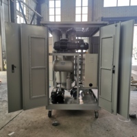 Machine de purification et de filtration d'huile diélectrique pour transformateurs sous vide certifiée CE ZJA pour l'industrie électrique