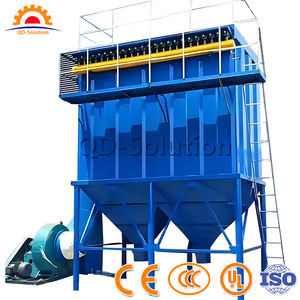 Coletor de Poeira de Pulso de Baixo Ruído 7.5kW - Linha de Processamento de Madeira 220V Aço Galvanizado à Prova de Explosão Grande Fluxo de Ar - Product Image 3