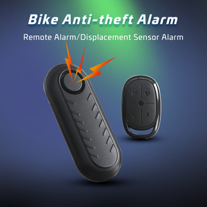 Alarme de sécurité pour moto et vélo, sans fil, étanche, antivol, à sensibilité réglable, avec télécommande, 100 dB, améliorée - Product Image 6