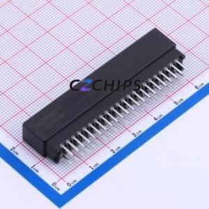 ED44BGFBK Gold Finger Connector Through hole Component (THT),P=2.54mm Connector EDGE SLOT 2.54mm 44P Through Hole - Product Image 2