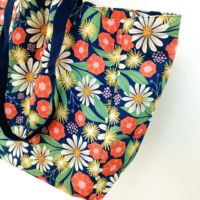 HOSHOM Best-seller des sacs fourre-tout en toile imprimés personnalisés Sac à provisions bio en toile de coton personnalisé