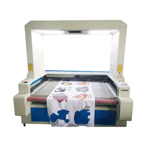 Máquina de bordar China cortador a laser zd4060 60w patch bordado câmera ccd máquina de corte a laser bordado para venda