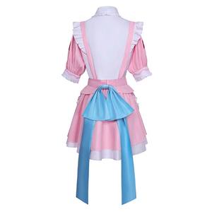 Femme Anime Vtube Yuuki <span class=keywords><strong>Sakuna</strong></span> Cosplay Maid Pink Costume IDOL-007 - Product Image 4