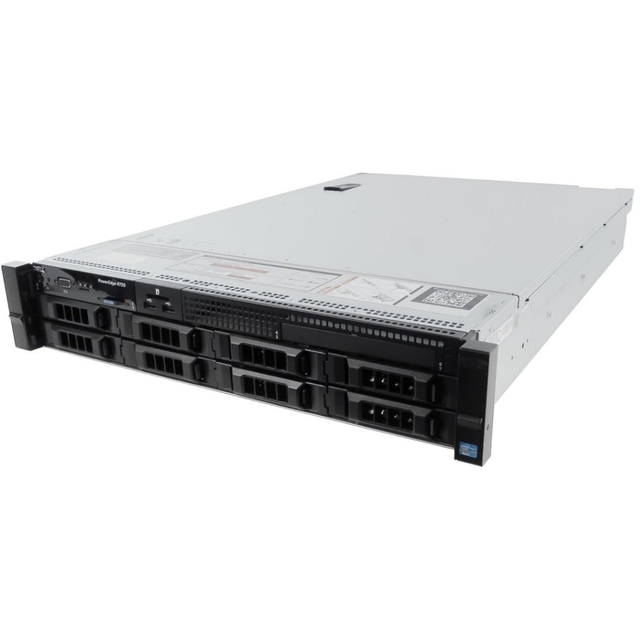 Used Server PowerEdge R720 Two-socket 2U Rack Server Built to Run Complex Workloads Using Its Highly Scalable Memory