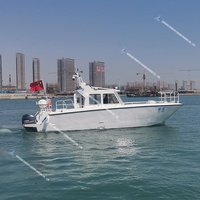 Bateau de travail en aluminium DK-WR de 11 mètres personnalisable, bateau pilote, bateau de débarquement avec certificat CE