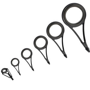 Vente chaude 35 pièces composants de <span class=keywords><strong>canne</strong></span> à pêche accessoires <span class=keywords><strong>remplacement</strong></span> bricolage céramique acier inoxydable rouleau Guides <span class=keywords><strong>anneau</strong></span> et embouts ensembles - Product Image 4