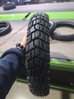 Pneu de moto à double usage 110/90-17 130/80-17 pour la route et le tout-terrain, pneu tubeless haute résistance 17 pouces 110 90 17 130 80 17