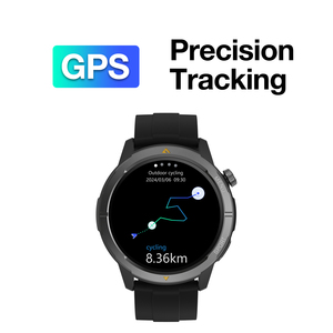 Agm Đồng hồ W1 GPS 5ATM IP68 thời trang không thấm nước smartwatches Relojes thông minh đồng hồ 2024 thông minh đồng hồ cho nam giới - Product Image 4