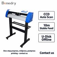 Traceur de découpe de vinyle à contour automatique X-720AB 720mm 28 pouces avec caméra CCD, compatible Signmaster, pour autocollants, décalcomanies et impression UV
