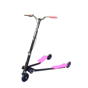 GOSOME три pu мигающее колесо froggy стиль Танго качели скутер для детей