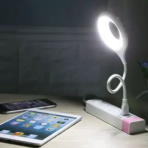 קול אינטליגנטי לילה אור שלושה טון אור יצירתי קול בקרת אור Usb מיני מנורת שולחן