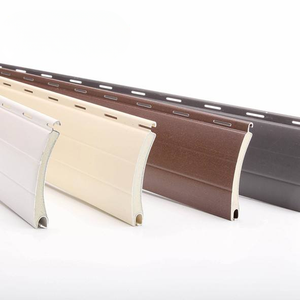 Lames en alliage d'<span class=keywords><strong>aluminium</strong></span> et mousse PU de 45 mm pour volets roulants insonorisants, durables, écologiques, faciles à nettoyer, pour supermarchés - Product Image 2