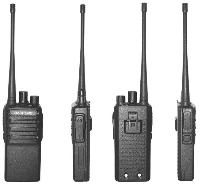 Baofeng BF-V2 Pas Cher Uhf De Poche Radio USB 5V Charge Rapide Talkie Walkie Portable Radio Bidirectionnelle Radio Communication 400-470mhz