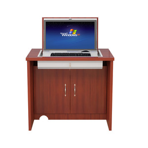 Leading Innovation Wooden Flip Top Computer <b>Desk</b> With Hidden Compartment For Classroom Training Use - Product Image 2